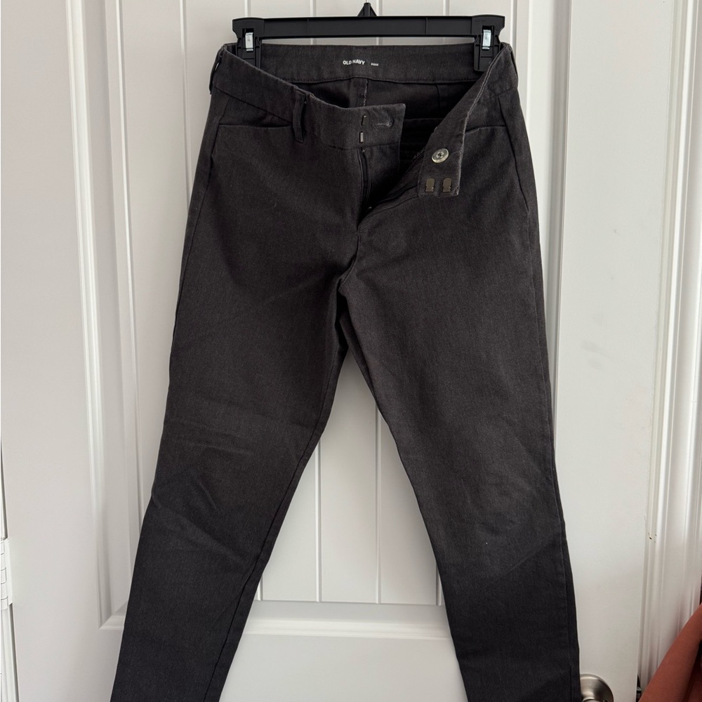 Old Navy Charcoal Pixie Pants
